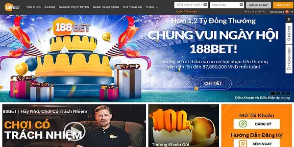 Nhà cái 188BET: Top nhà cái thể thao hàng đầu ở Châu Á