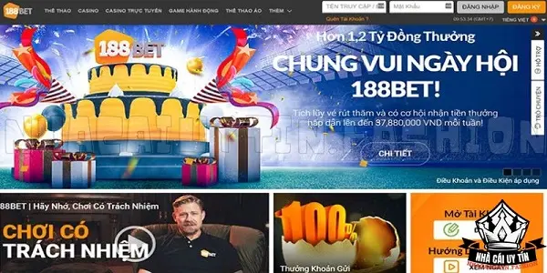 Review nhà cái 188bet – Tại sao nên chọn 188bet khi chơi cá độ online