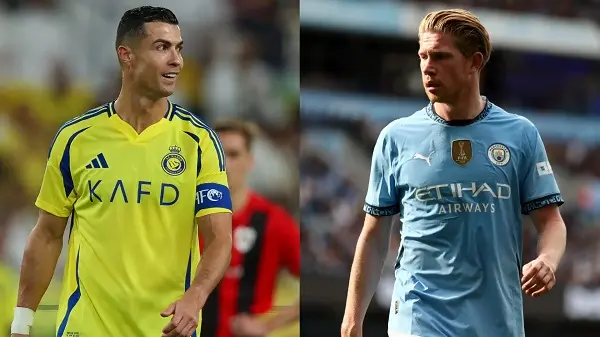 Ronaldo thúc giục Al Nassr quyết tâm chiêu mộ De Bruyne