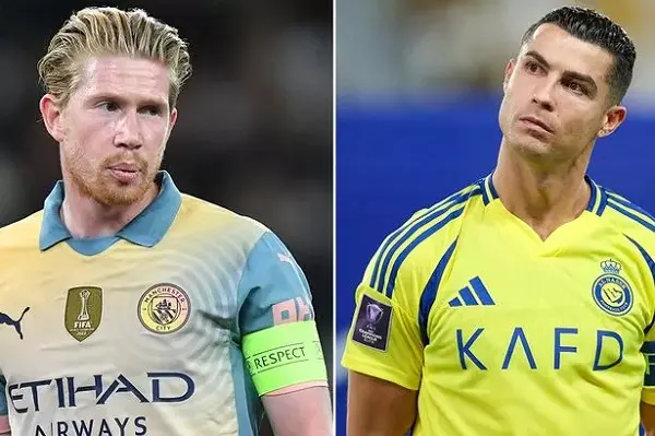 Ronaldo thúc giục Al Nassr quyết tâm chiêu mộ De Bruyne