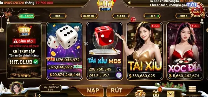 HITCLUB có phải một sân chơi casino đổi thưởng an toàn