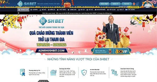 Trải nghiệm nhà cái SHBet – Bảng xếp hạng nhà cái uy tín 2025