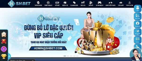 Trải nghiệm nhà cái SHBet – Bảng xếp hạng nhà cái uy tín 2025
