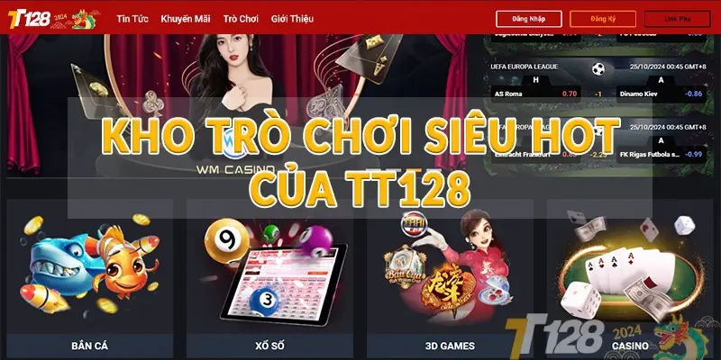 Khám phá chi tiết nhà cái TT128 – Bảng xếp hạng nhà cái uy tín 2025