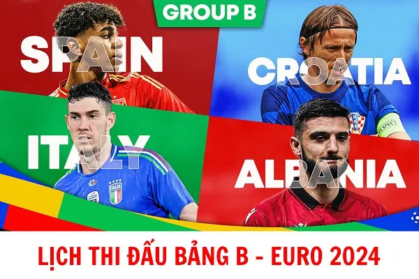 Cục diện bảng B Euro 2024: Ý và Croatia giành giật điểm