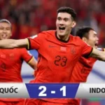 Thua Trung Quốc Indonesia khó giành vé dự World Cup 2026